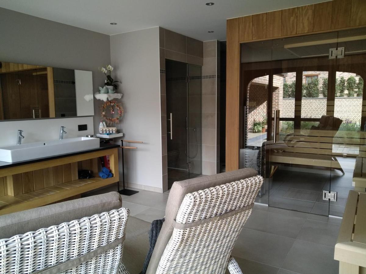 Vakantiewoning Mierzicht Met Prive Wellness Haspengouw Boekhout Exterior foto
